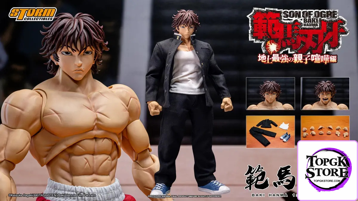 Storm Toys – Baki the Grappler Baki Hanma 1/6th Scale Collectible Action Figure #KIBK07 (Licensed) - Photo 1 | TopGKSto