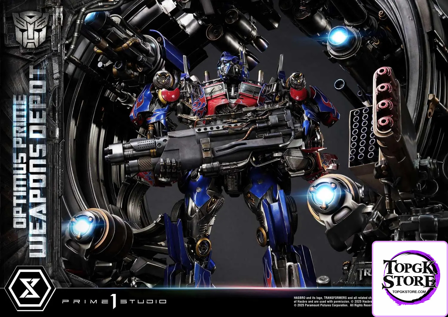 Prime 1 Studio – Museum Masterline Transformers: Dark of the Moon (Film) Optimus Prime Weapons Depot MMTFM-38 MMTFM-38S