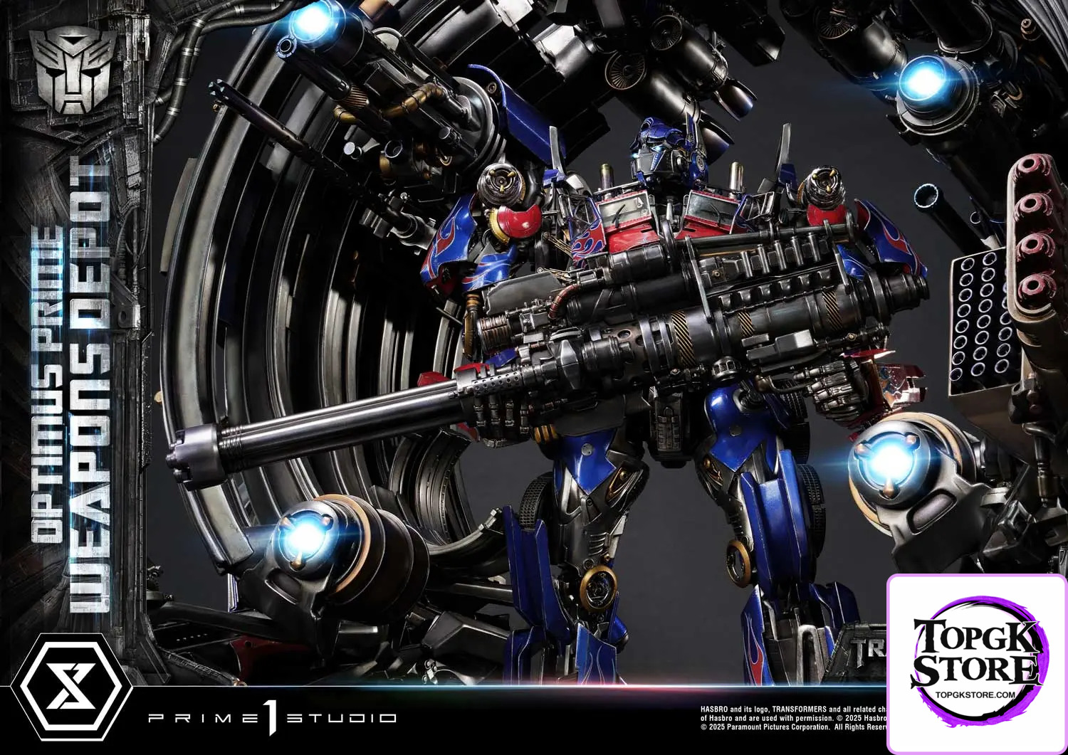 Prime 1 Studio – Museum Masterline Transformers: Dark of the Moon (Film) Optimus Prime Weapons Depot MMTFM-38 MMTFM-38S