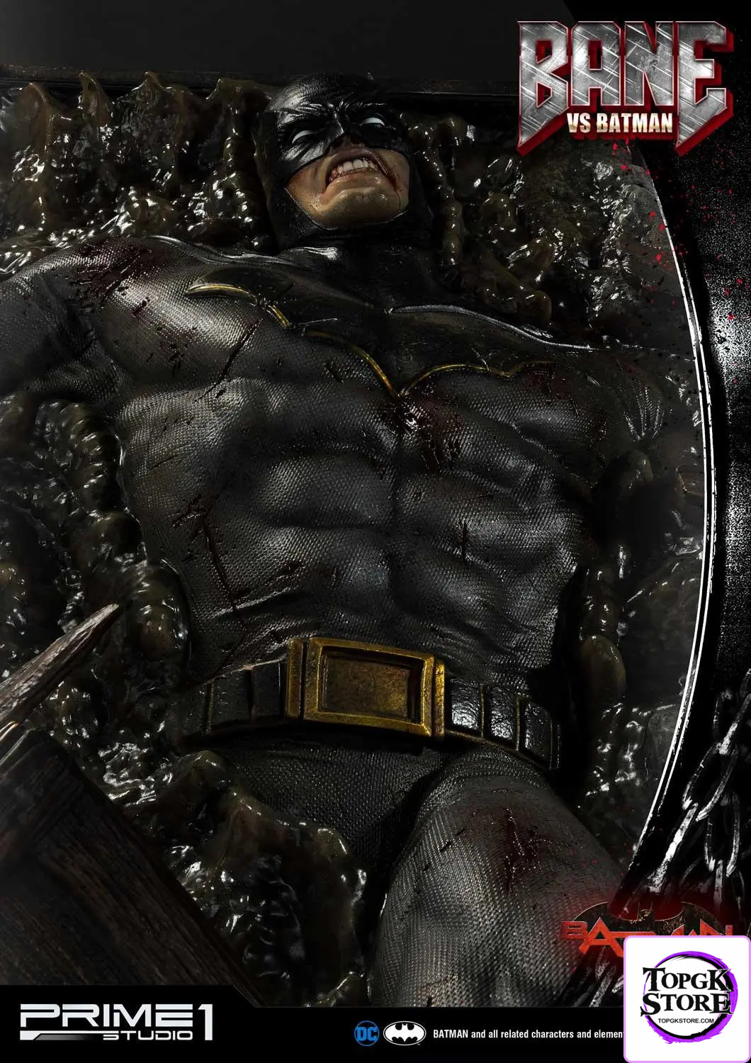 Prime 1 Studio – Ultimate Museum Masterline Batman (Comics) Bane Versus Batman UMMDC-02 UMMDC-02EX (Licensed) - Photo 2