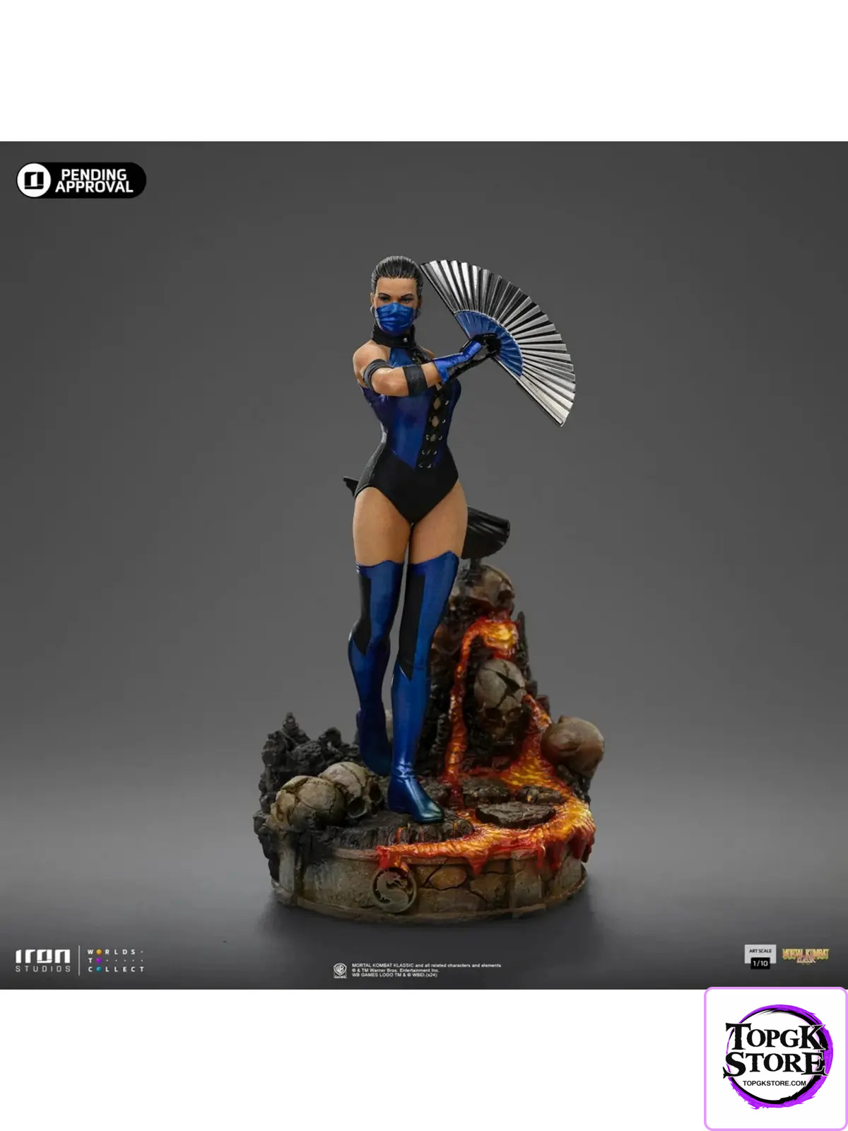 Iron Studios – Kitana Statue Mortal Kombat Art Scale MORTAL122925-10 (Licensed) - Photo 8 | TopGKStore
