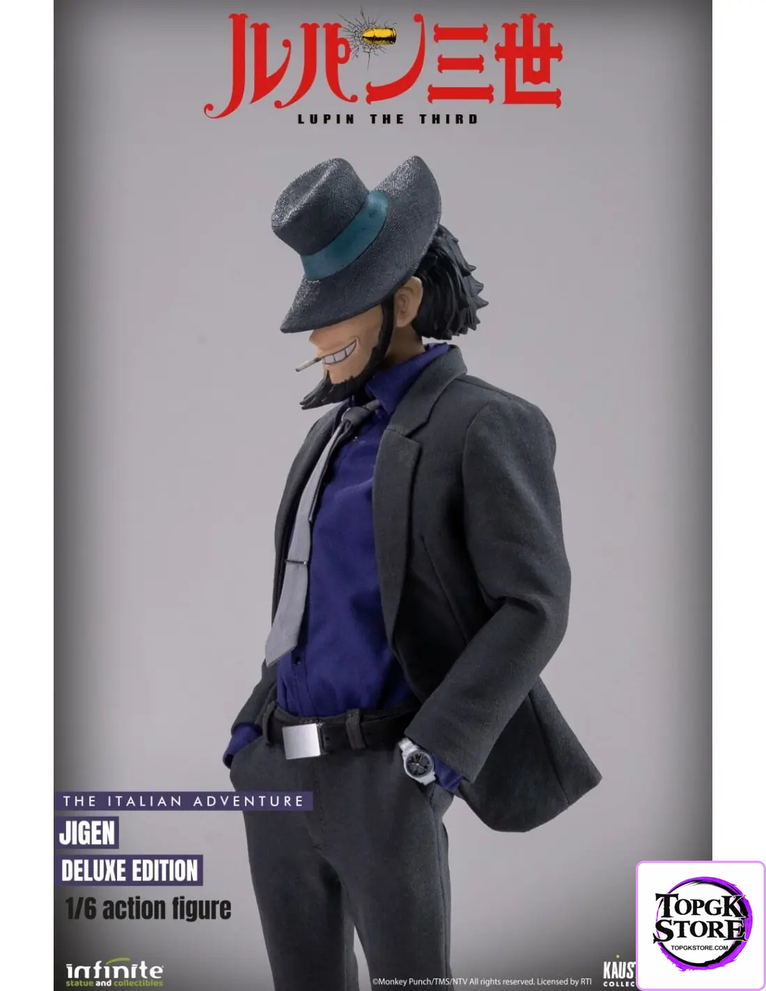 Infinite Statue – Lupin The 3rd The Italian Adventure 1/6 Action Figure Daisuke Jigen (Licensed) - Photo 2 | TopGKStore