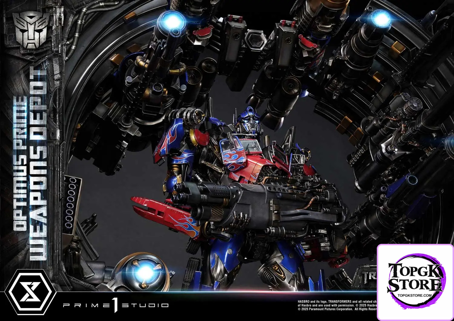 Prime 1 Studio – Museum Masterline Transformers: Dark of the Moon (Film) Optimus Prime Weapons Depot MMTFM-38 MMTFM-38S