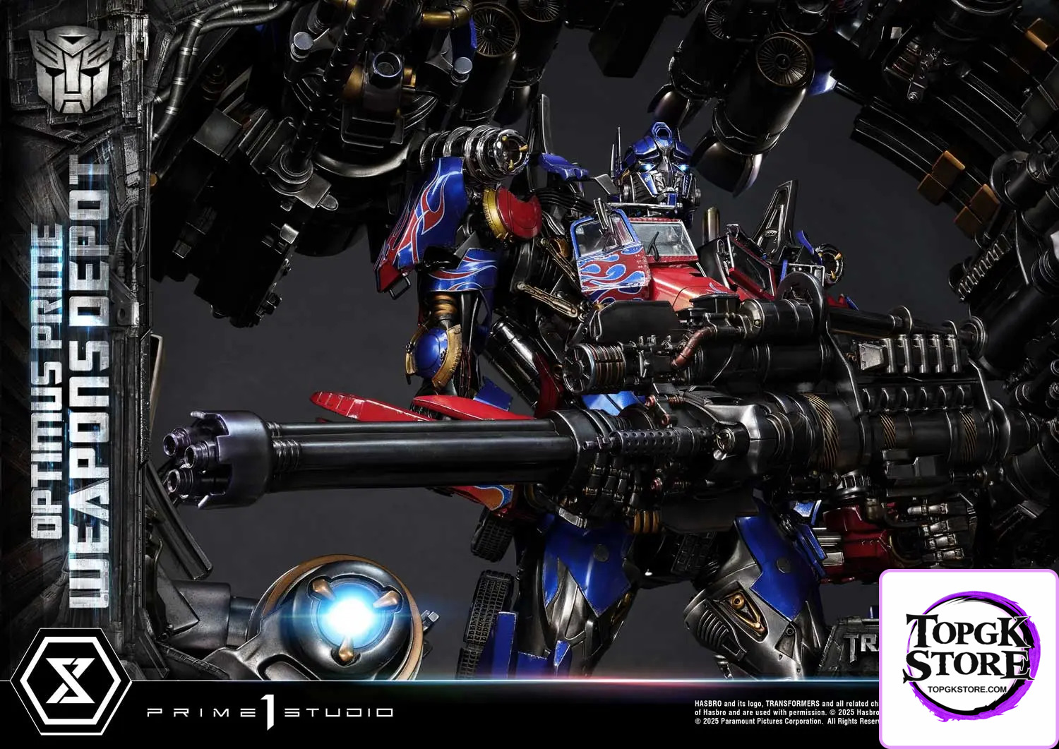 Prime 1 Studio – Museum Masterline Transformers: Dark of the Moon (Film) Optimus Prime Weapons Depot MMTFM-38 MMTFM-38S