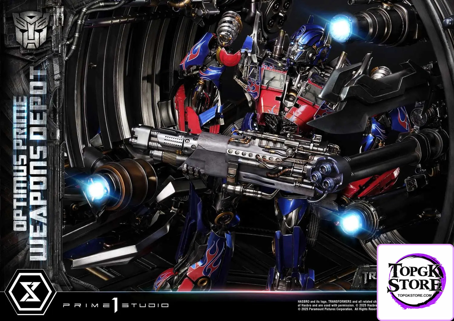 Prime 1 Studio – Museum Masterline Transformers: Dark of the Moon (Film) Optimus Prime Weapons Depot MMTFM-38 MMTFM-38S