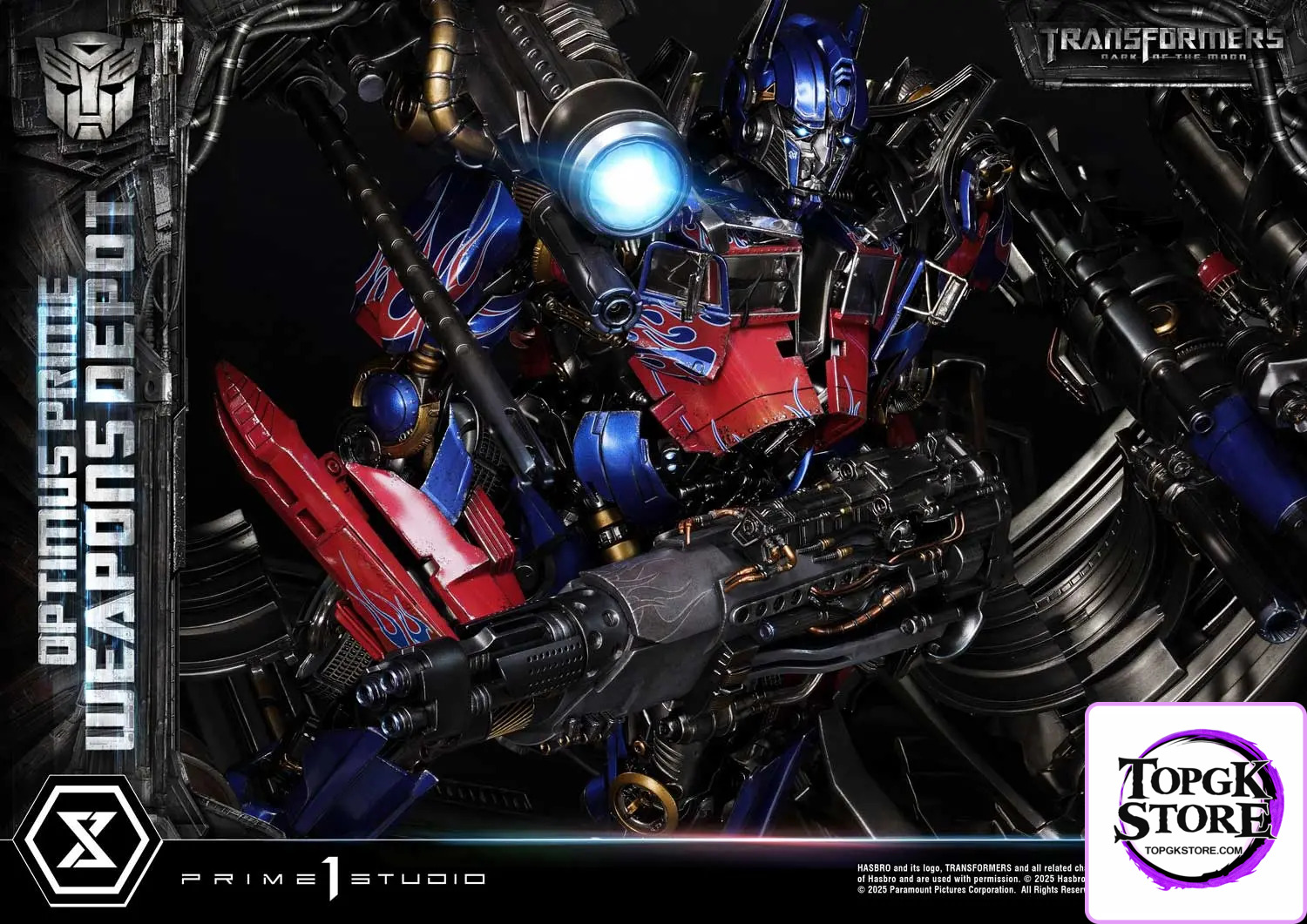 Prime 1 Studio – Museum Masterline Transformers: Dark of the Moon (Film) Optimus Prime Weapons Depot MMTFM-38 MMTFM-38S