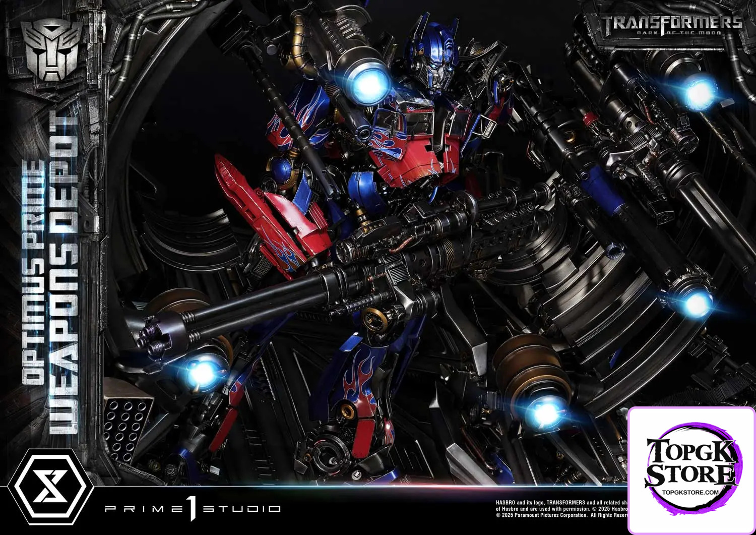 Prime 1 Studio – Museum Masterline Transformers: Dark of the Moon (Film) Optimus Prime Weapons Depot MMTFM-38 MMTFM-38S