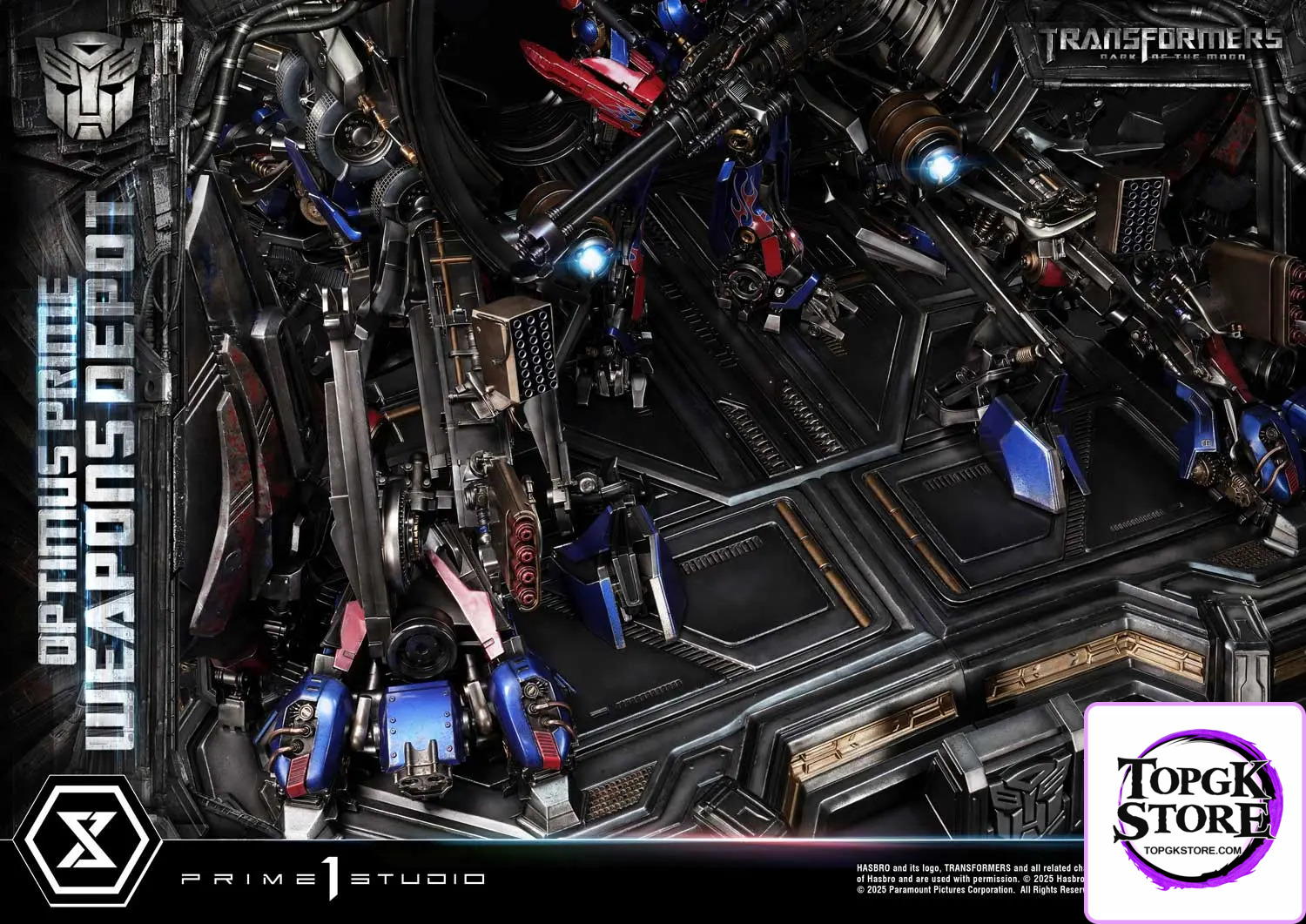 Prime 1 Studio – Museum Masterline Transformers: Dark of the Moon (Film) Optimus Prime Weapons Depot MMTFM-38 MMTFM-38S