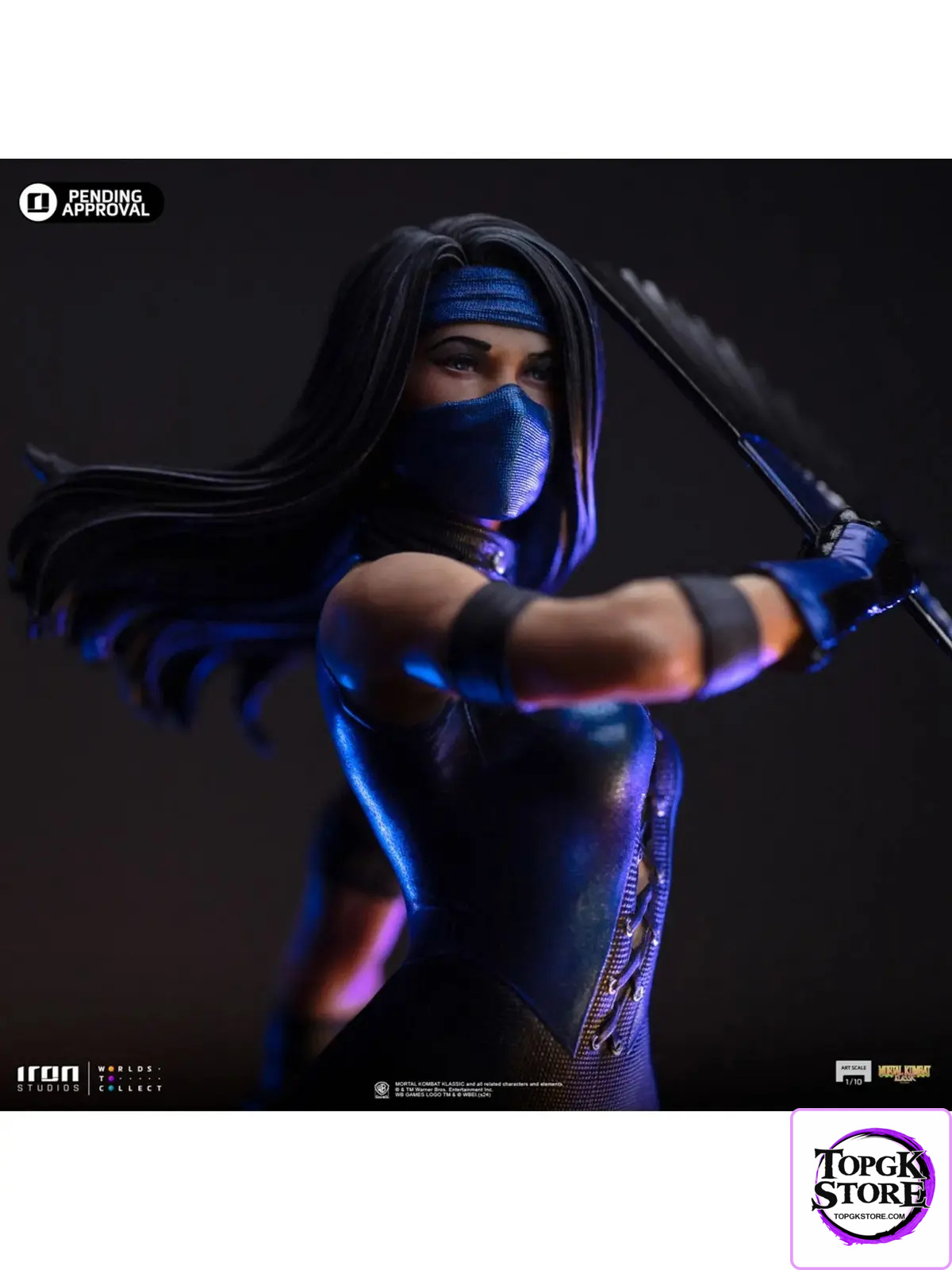 Iron Studios – Kitana Statue Mortal Kombat Art Scale MORTAL122925-10 (Licensed) - Photo 6 | TopGKStore