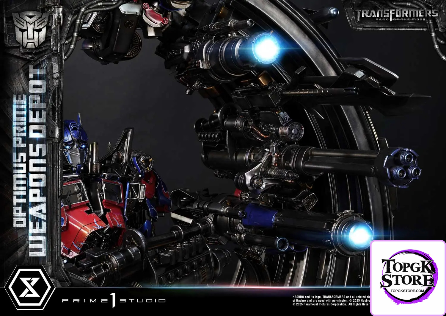 Prime 1 Studio – Museum Masterline Transformers: Dark of the Moon (Film) Optimus Prime Weapons Depot MMTFM-38 MMTFM-38S