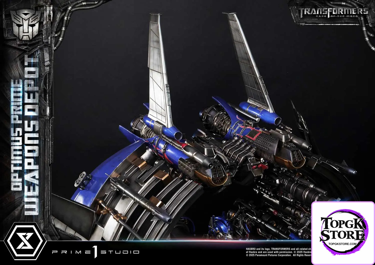Prime 1 Studio – Museum Masterline Transformers: Dark of the Moon (Film) Optimus Prime Weapons Depot MMTFM-38 MMTFM-38S