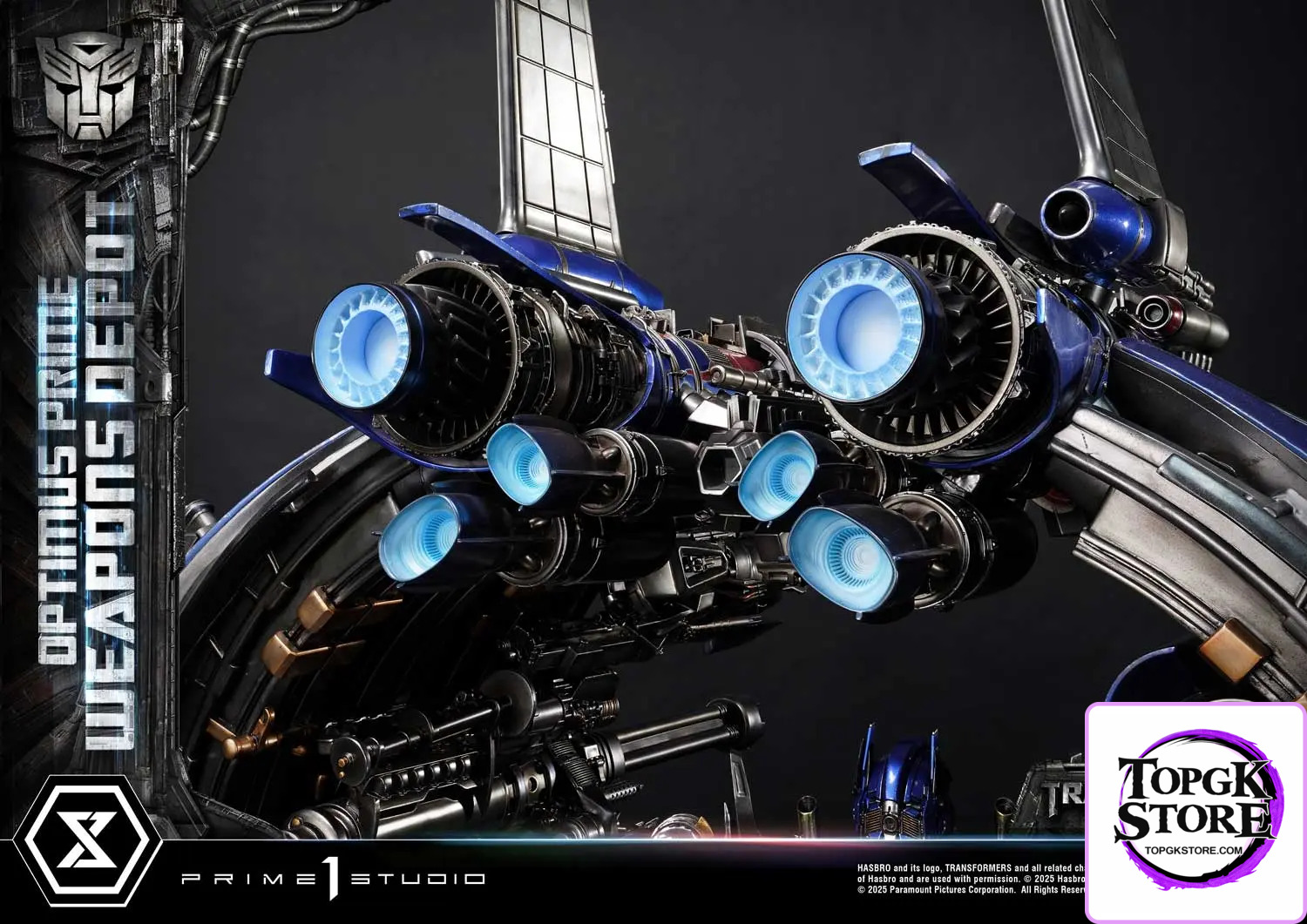 Prime 1 Studio – Museum Masterline Transformers: Dark of the Moon (Film) Optimus Prime Weapons Depot MMTFM-38 MMTFM-38S