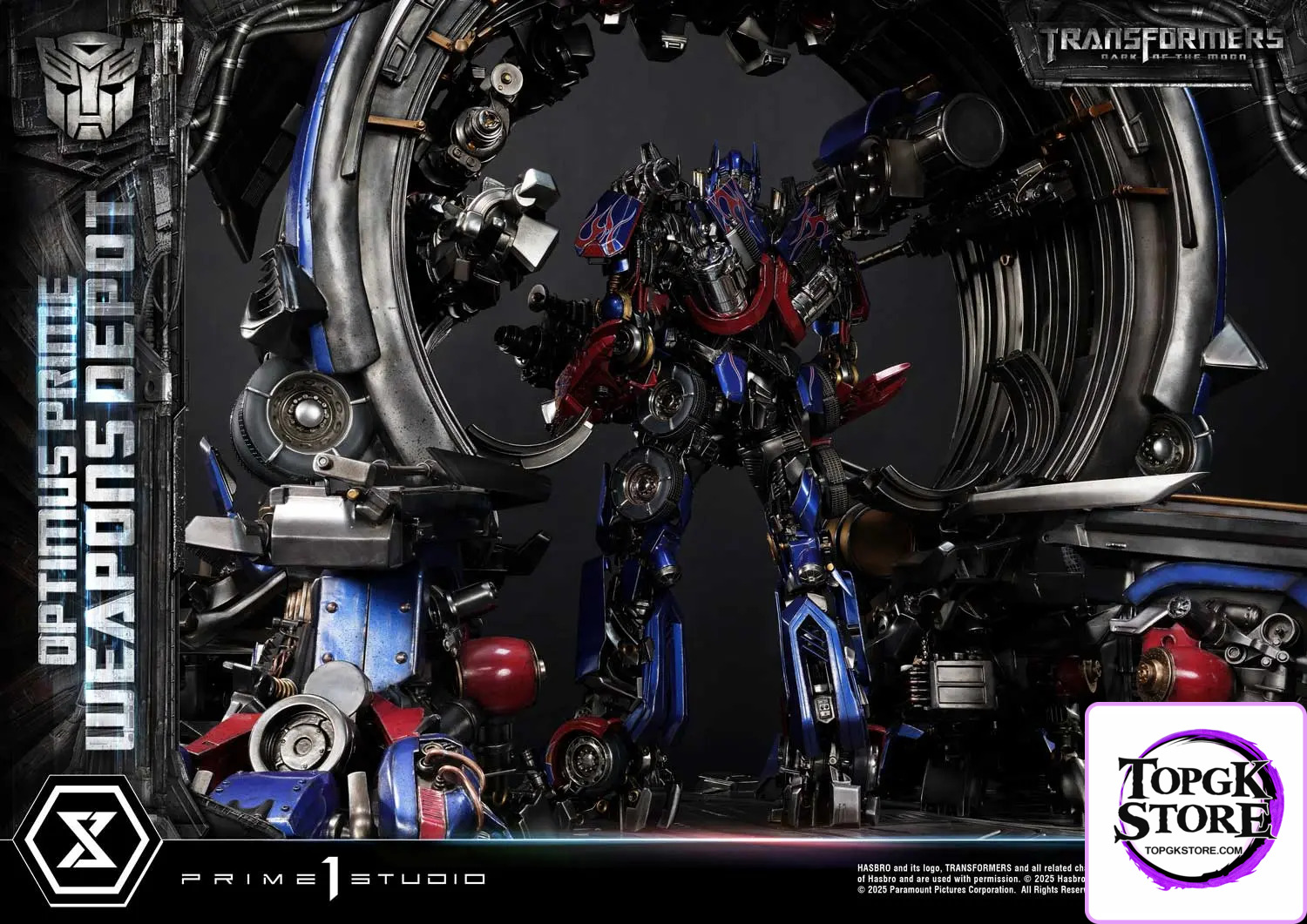 Prime 1 Studio – Museum Masterline Transformers: Dark of the Moon (Film) Optimus Prime Weapons Depot MMTFM-38 MMTFM-38S