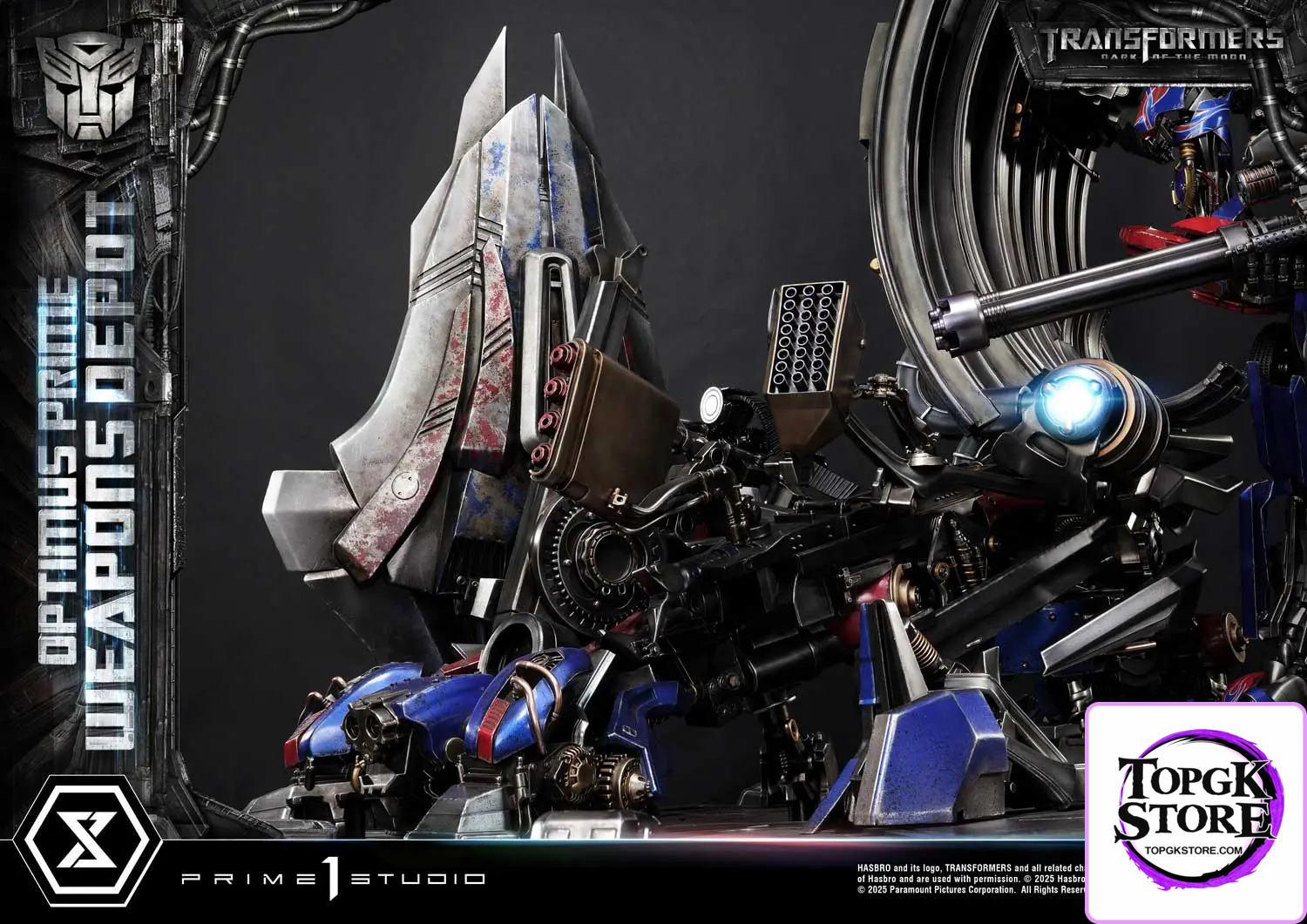Prime 1 Studio – Museum Masterline Transformers: Dark of the Moon (Film) Optimus Prime Weapons Depot MMTFM-38 MMTFM-38S