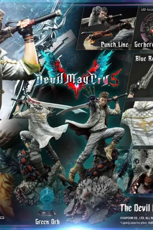 Prime 1 Studio – Ultimate Premium Masterline Devil May Cry V Nero UPMDMCV-01 UPMDMCV-01DX UPMDMCV-01LM(Licensed) - Phot
