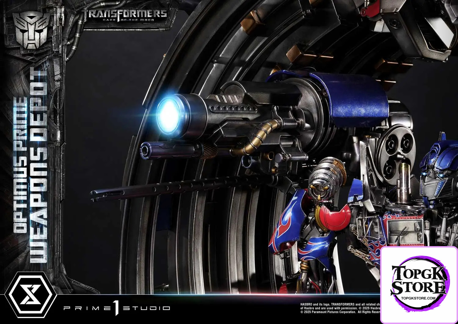 Prime 1 Studio – Museum Masterline Transformers: Dark of the Moon (Film) Optimus Prime Weapons Depot MMTFM-38 MMTFM-38S