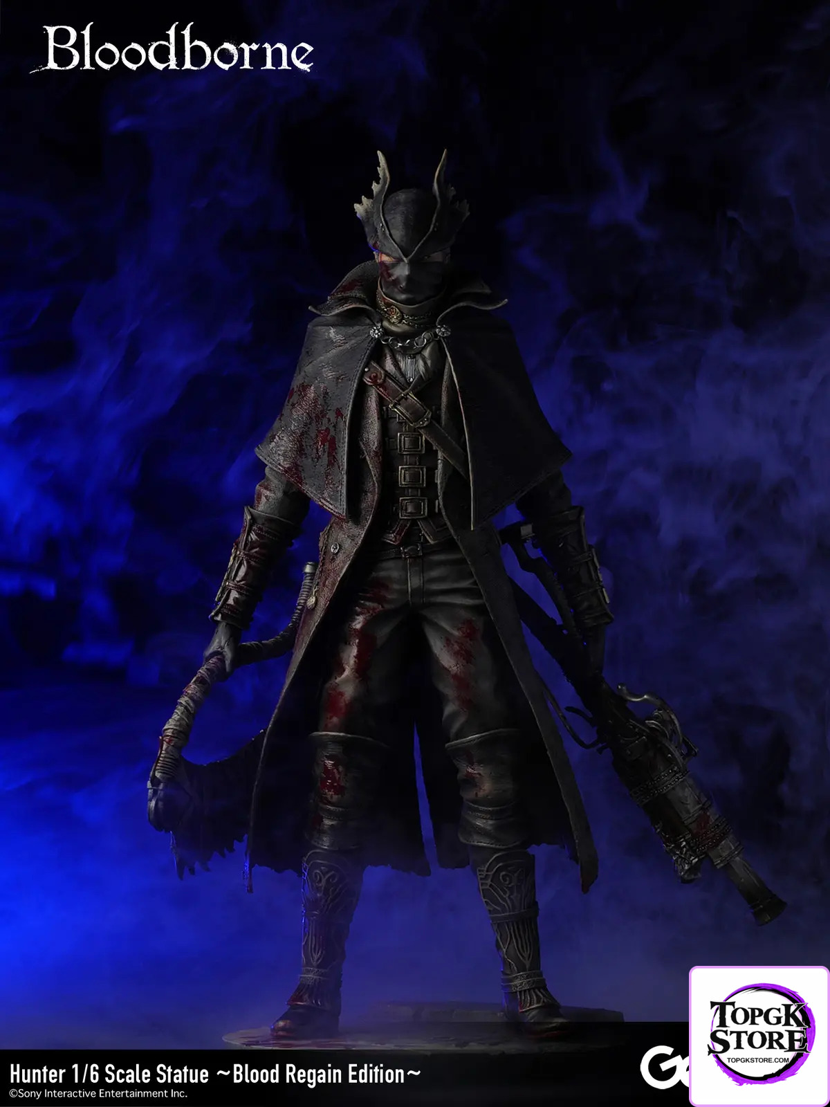 Gecco – Bloodborne Hunter 1/6 Scale Statue Blood Regain Edition 46736GC (Licensed) - Photo 2 | TopGKStore