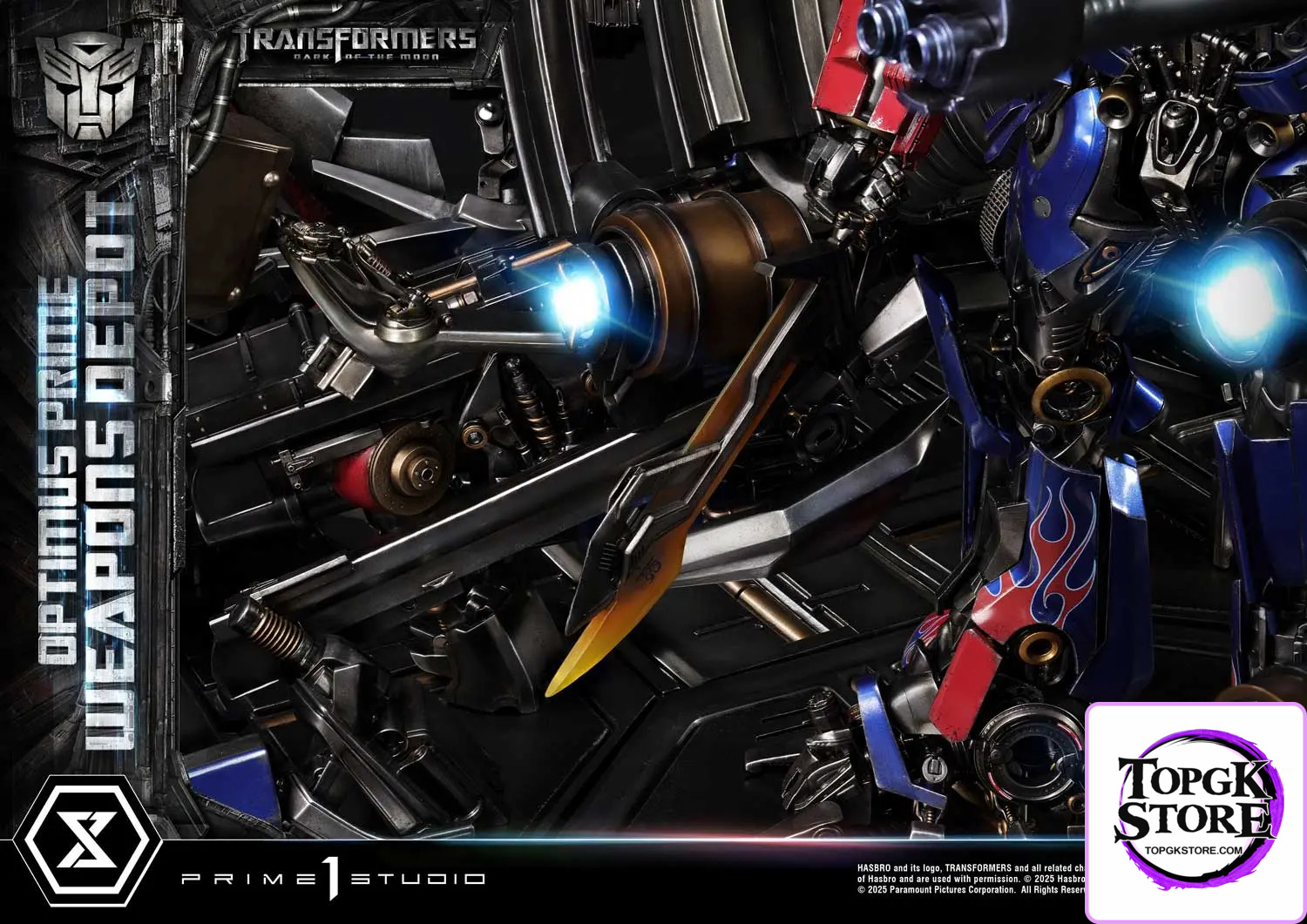 Prime 1 Studio – Museum Masterline Transformers: Dark of the Moon (Film) Optimus Prime Weapons Depot MMTFM-38 MMTFM-38S