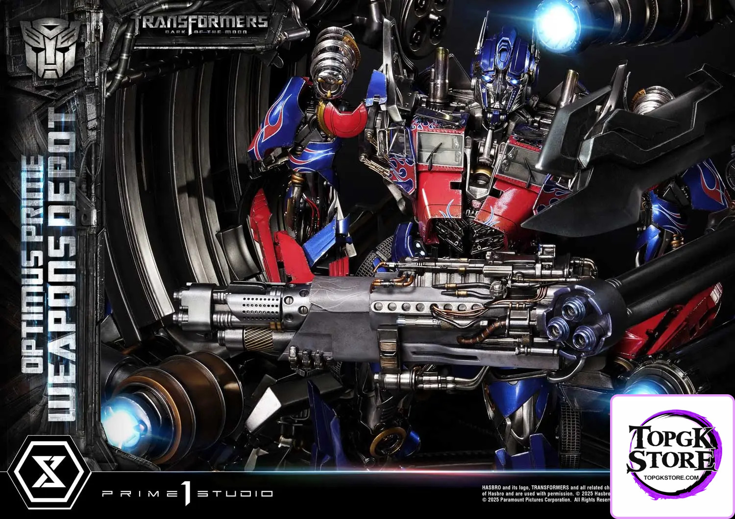 Prime 1 Studio – Museum Masterline Transformers: Dark of the Moon (Film) Optimus Prime Weapons Depot MMTFM-38 MMTFM-38S