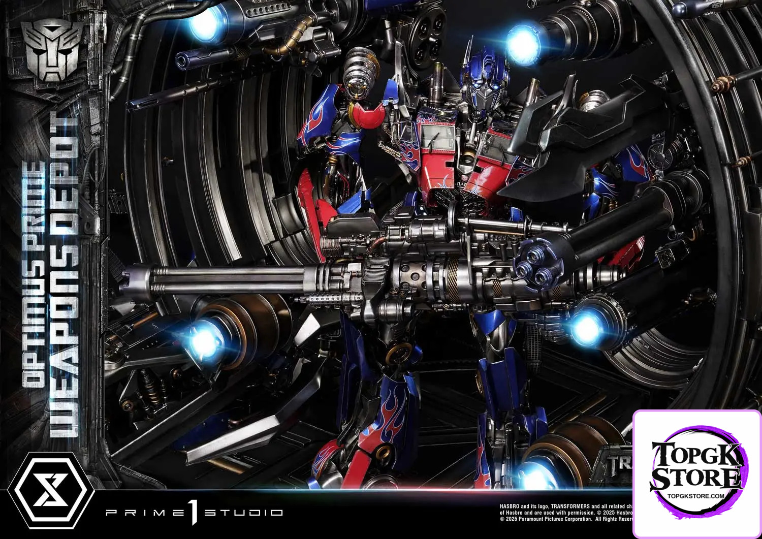 Prime 1 Studio – Museum Masterline Transformers: Dark of the Moon (Film) Optimus Prime Weapons Depot MMTFM-38 MMTFM-38S