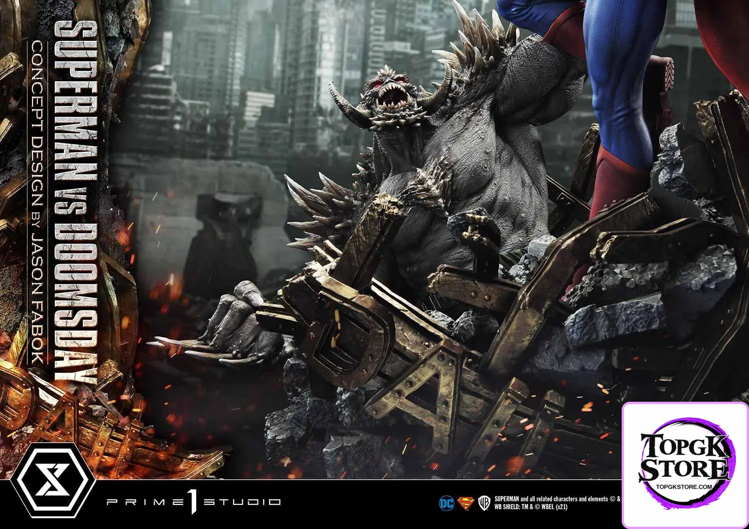 Prime 1 Studio – Ultimate Museum Masterline Superman (Comics) Superman VS Doomsday UMMDC-05 UMMDC-05DX UMMDC-05DXS(Lice