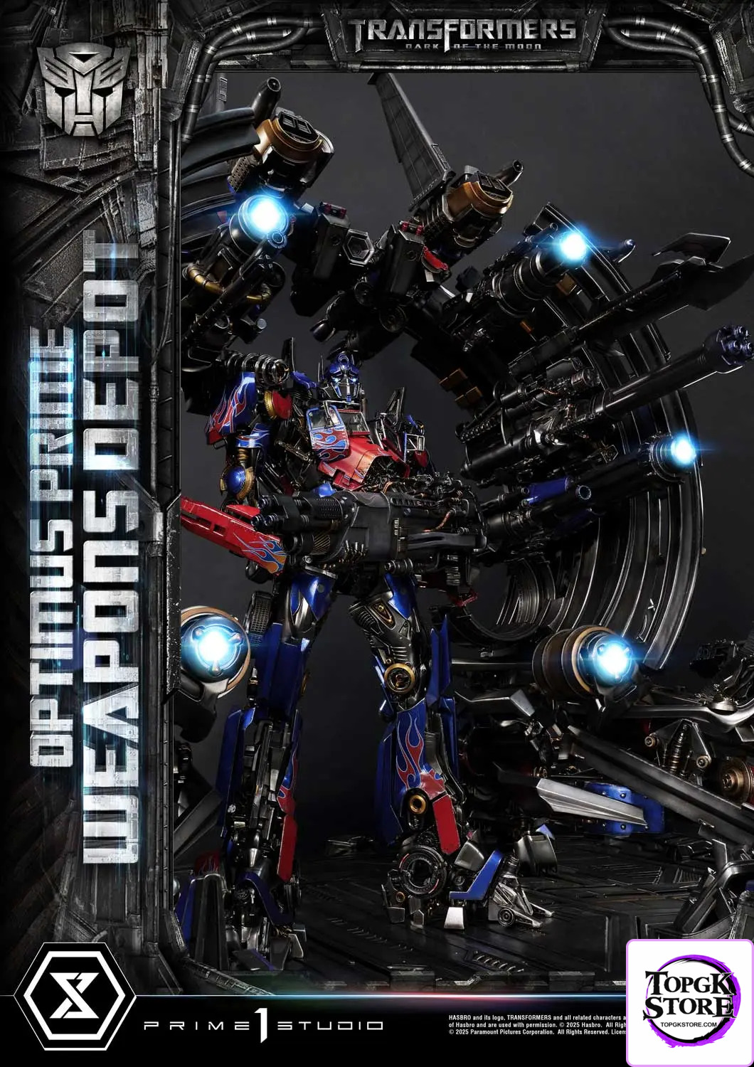 Prime 1 Studio – Museum Masterline Transformers: Dark of the Moon (Film) Optimus Prime Weapons Depot MMTFM-38 MMTFM-38S