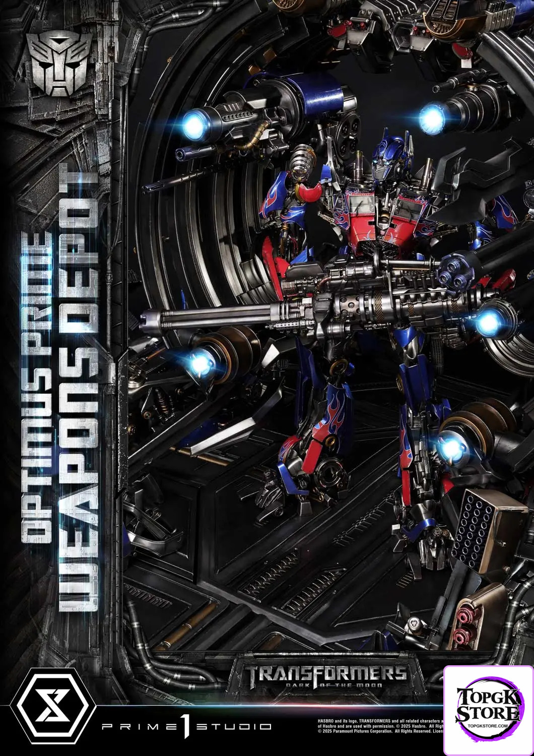 Prime 1 Studio – Museum Masterline Transformers: Dark of the Moon (Film) Optimus Prime Weapons Depot MMTFM-38 MMTFM-38S