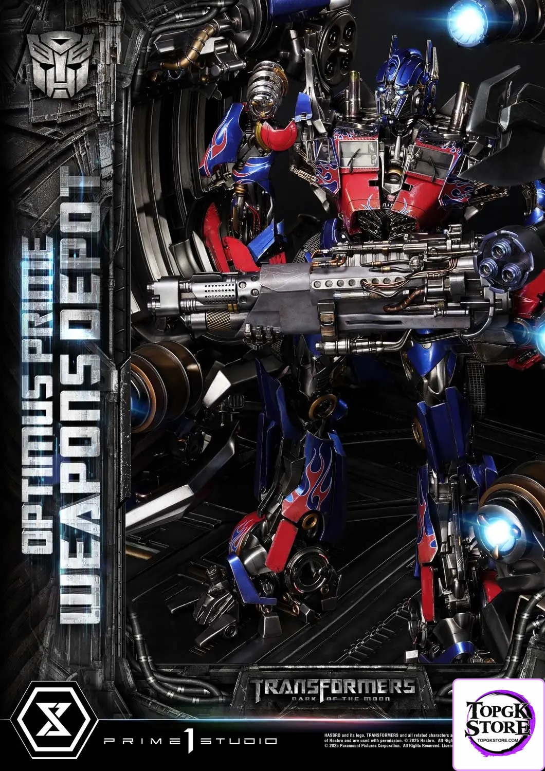 Prime 1 Studio – Museum Masterline Transformers: Dark of the Moon (Film) Optimus Prime Weapons Depot MMTFM-38 MMTFM-38S