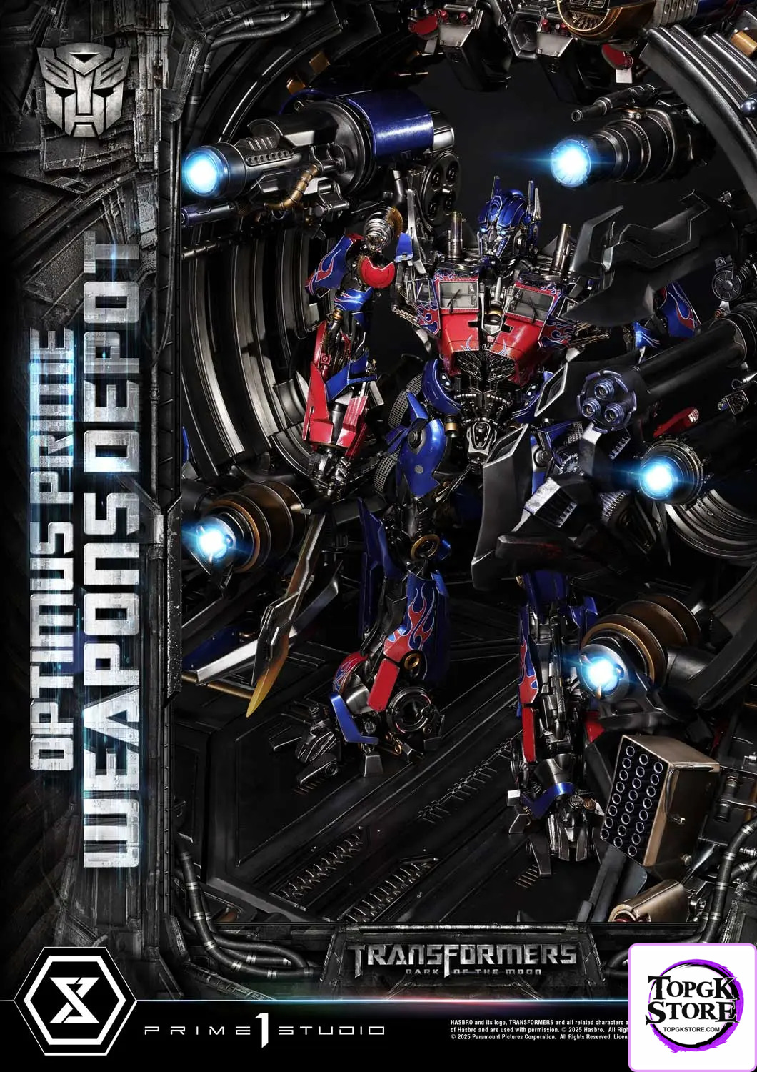 Prime 1 Studio – Museum Masterline Transformers: Dark of the Moon (Film) Optimus Prime Weapons Depot MMTFM-38 MMTFM-38S