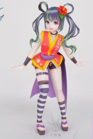 Qian Zhi Lu Studio - VTuber Series 3D Paper Model DIY - Photo 1 | TopGKStore