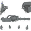 PLUM – EXTENSION SET D For 5inM 1/48 PLD DRu35 MLC & R25RCT & M7AGGUN & Flat hand parts (left and right) &a