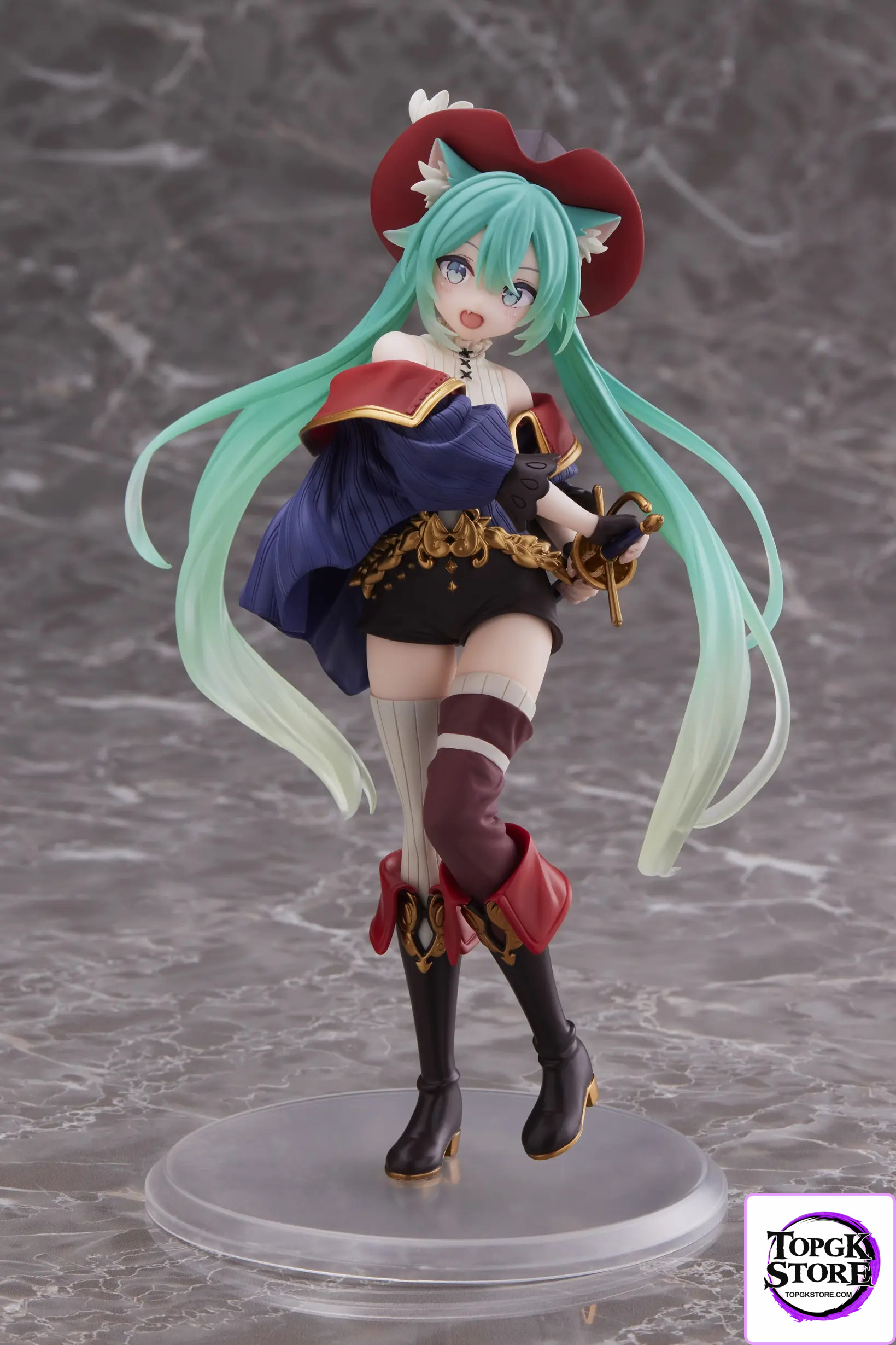 Taito – Hatsune Miku Wonderland Figure – Puss in Boots (Licensed) - Photo 1 | TopGKStore