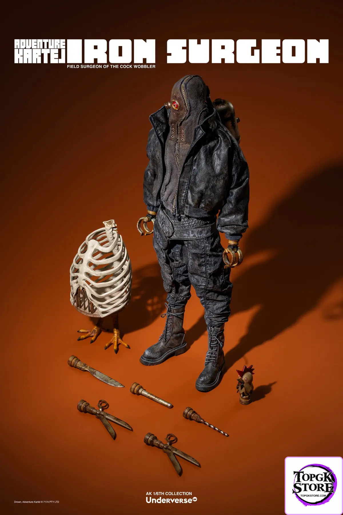 UNDERVERSE – Original Adventure Kartel 16 THE IRON SURGEON (Licensed) - Photo 15 | TopGKStore