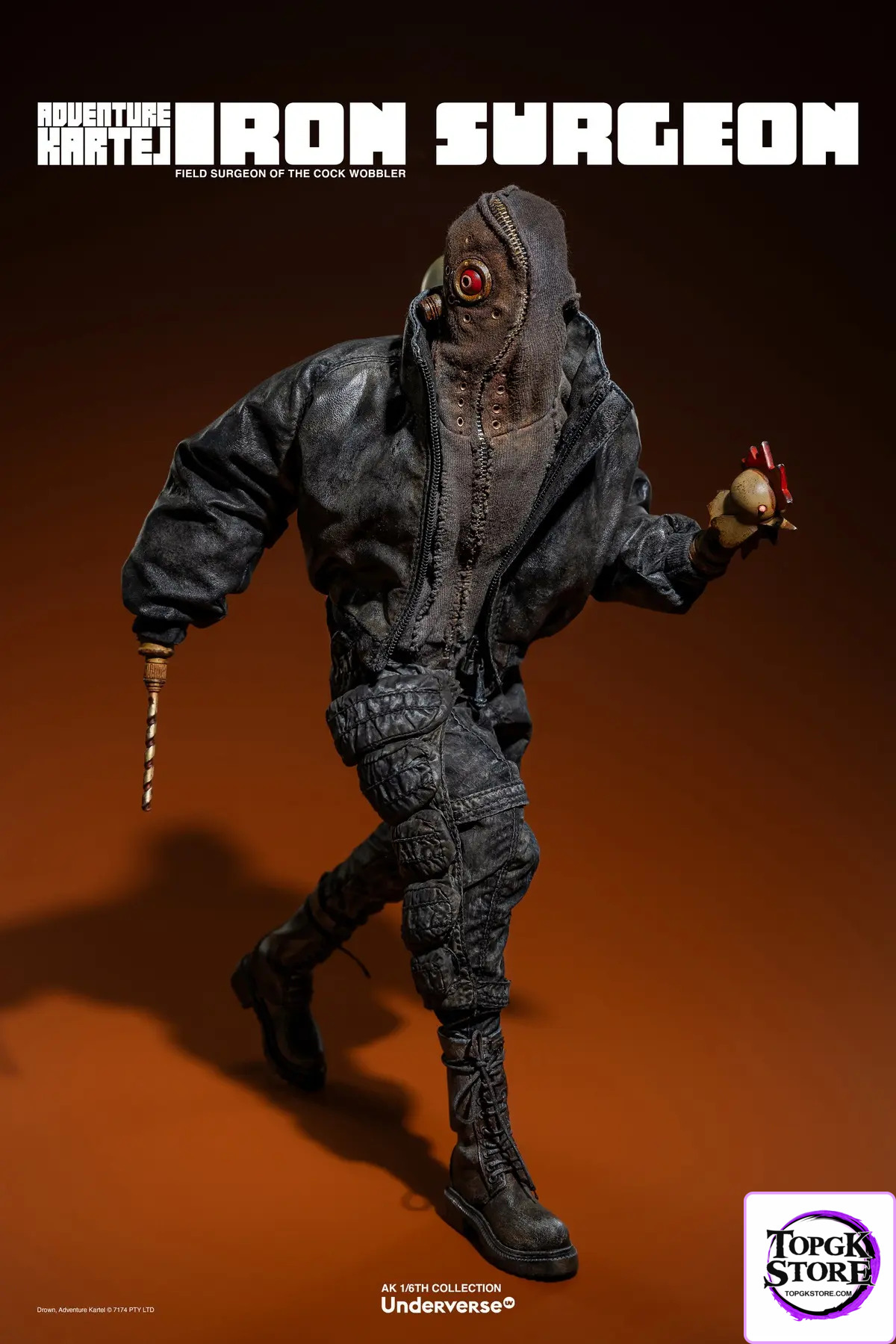 UNDERVERSE – Original Adventure Kartel 16 THE IRON SURGEON (Licensed) - Photo 8 | TopGKStore