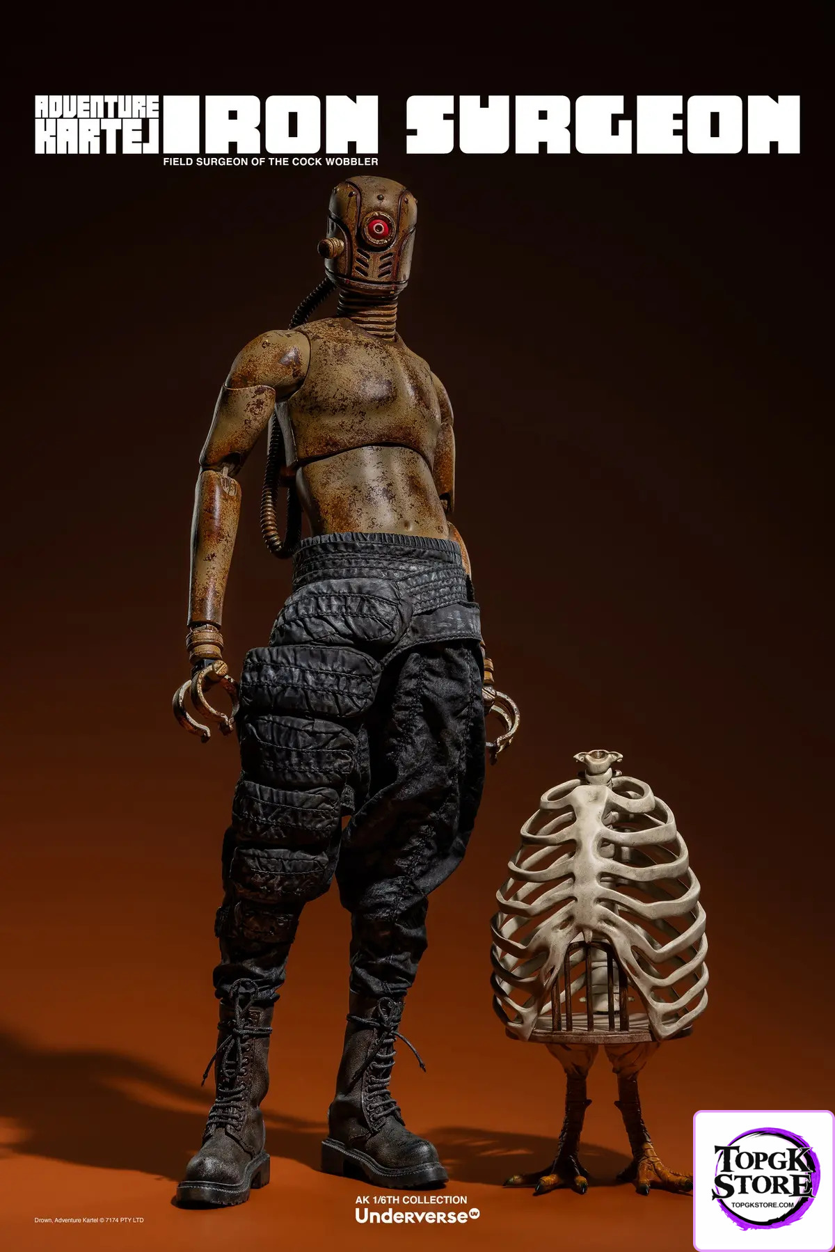 UNDERVERSE – Original Adventure Kartel 16 THE IRON SURGEON (Licensed) - Photo 1 | TopGKStore