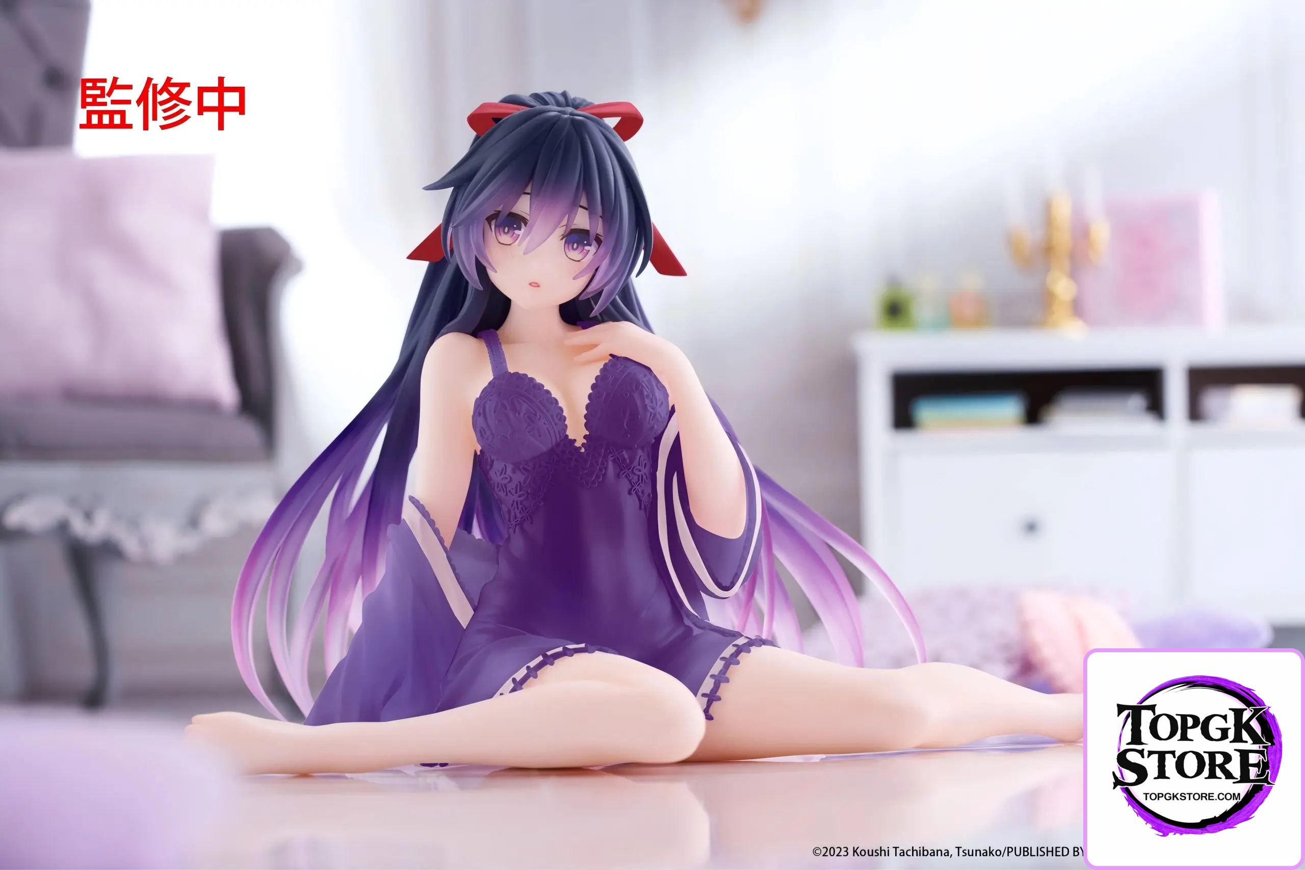 Taito – Date A Live V Desktop Cute Figure Tohka Yatogami Nightwear Ver Renewal (Licensed) - Photo 1 | TopGKStore