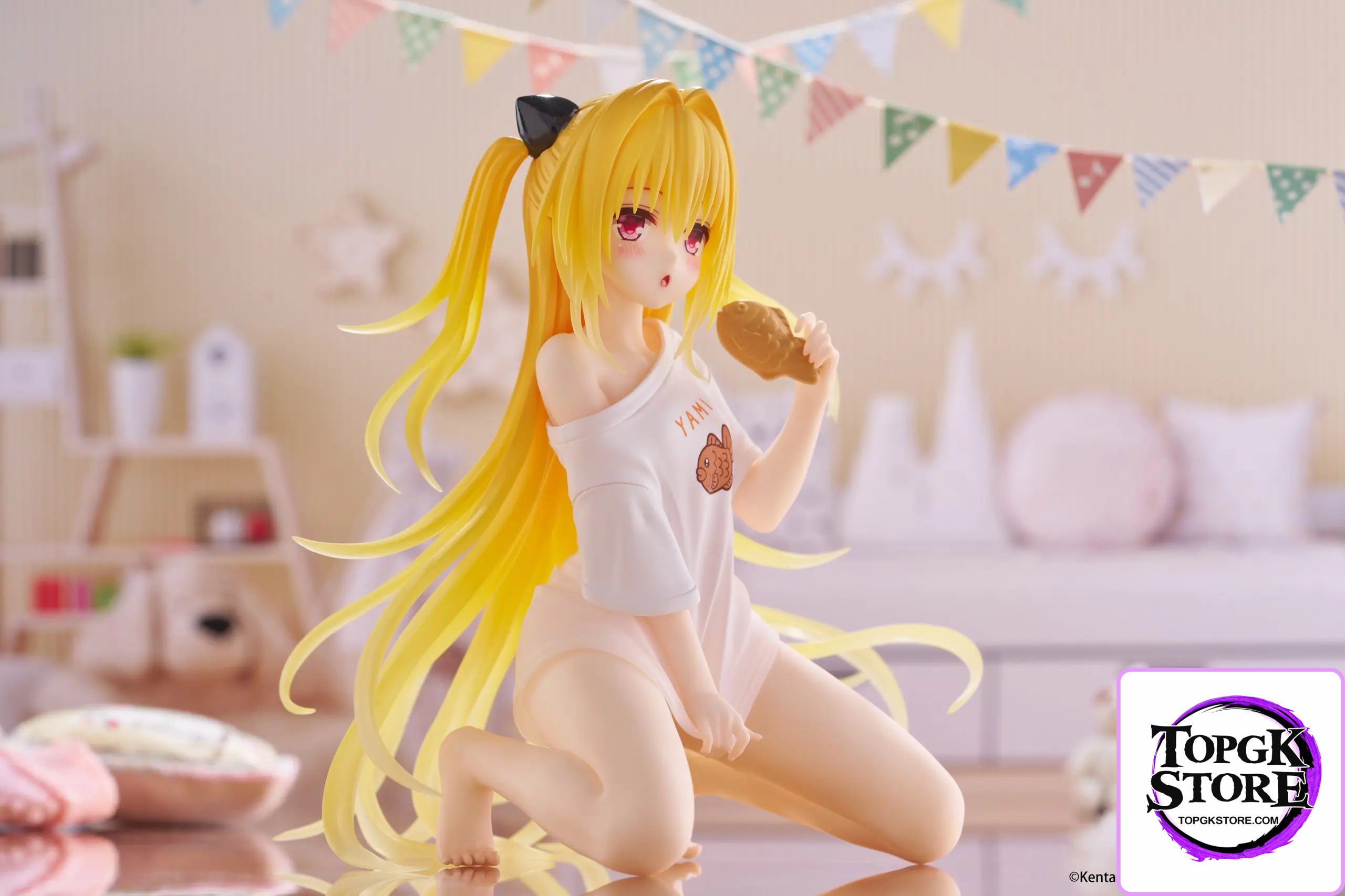 Taito – To Love-Ru Darkness Desktop Cute Figure Golden Darkness (Roomwear Ver.) (Licensed) - Photo 2 | TopGKStore