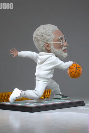 M3 Studio – NBA Cute Series Kyrie Irving as Uncle Drew Collectible Figure - Photo 2 | TopGKStore