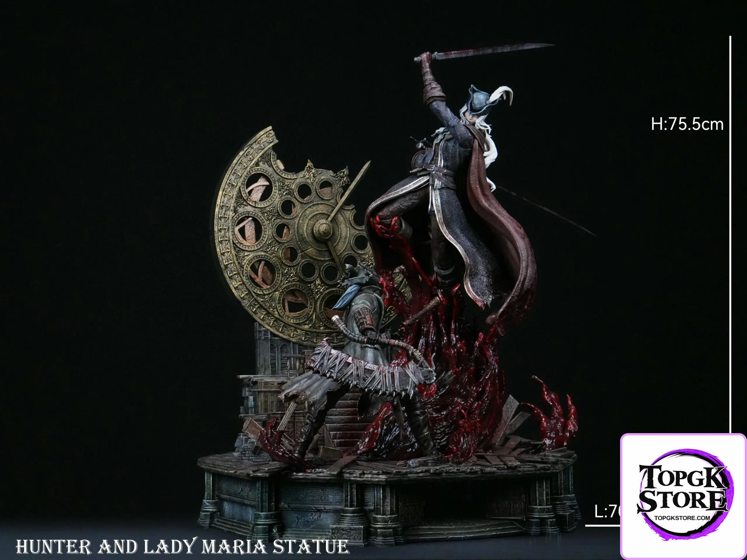 Bard Studio – Bloodborne Fight in the Astral Clock Tower Lady Maria vs. Hunter - Photo 2 | TopGKStore