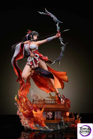 President Fei Collectibles – Hyakki Yagyo Series Fox Fire 1/4 Statue (Licensed) - Photo 2 | TopGKStore