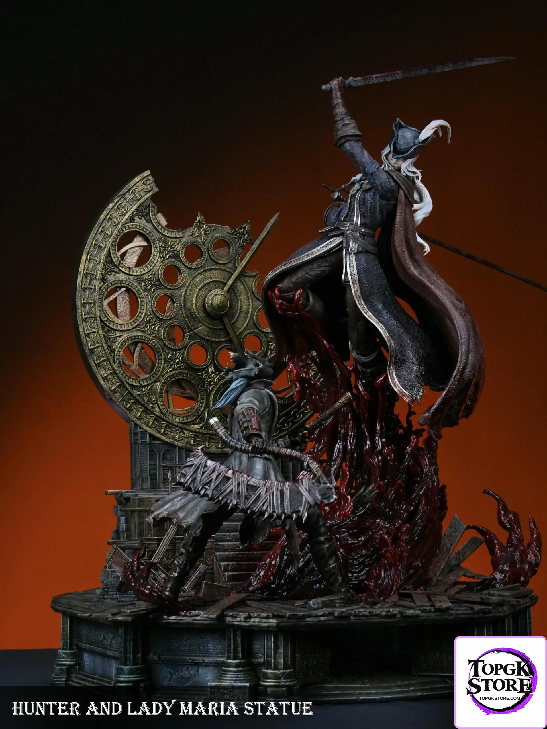 Bard Studio – Bloodborne Fight in the Astral Clock Tower Lady Maria vs. Hunter - Photo 1 | TopGKStore