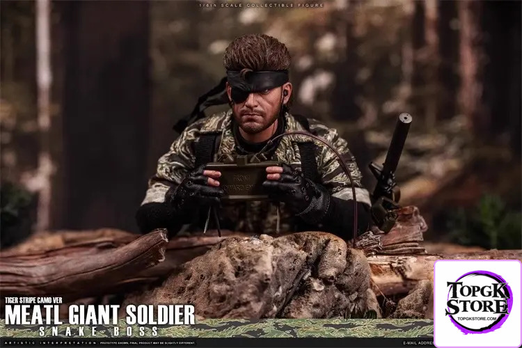 EKUAZ – MEATL GIANT SOLDIER 1/6 SNAKE BOSS EKS010 EKS011 (Licensed) - Photo 6 | TopGKStore