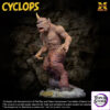 X-PLUS PLEX Studio – Ray Harryhausen series 23cm Ray Harryhausen Series Cyclops Model Kit White Film 411-200363CP (Lice