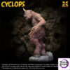 X-PLUS PLEX Studio – Ray Harryhausen series 23cm Ray Harryhausen Series Cyclops Model Kit White Film 411-200363CP (Lice