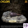 X-PLUS PLEX Studio – Ray Harryhausen series 23cm Ray Harryhausen Series Cyclops Model Kit White Film 411-200363CP (Lice