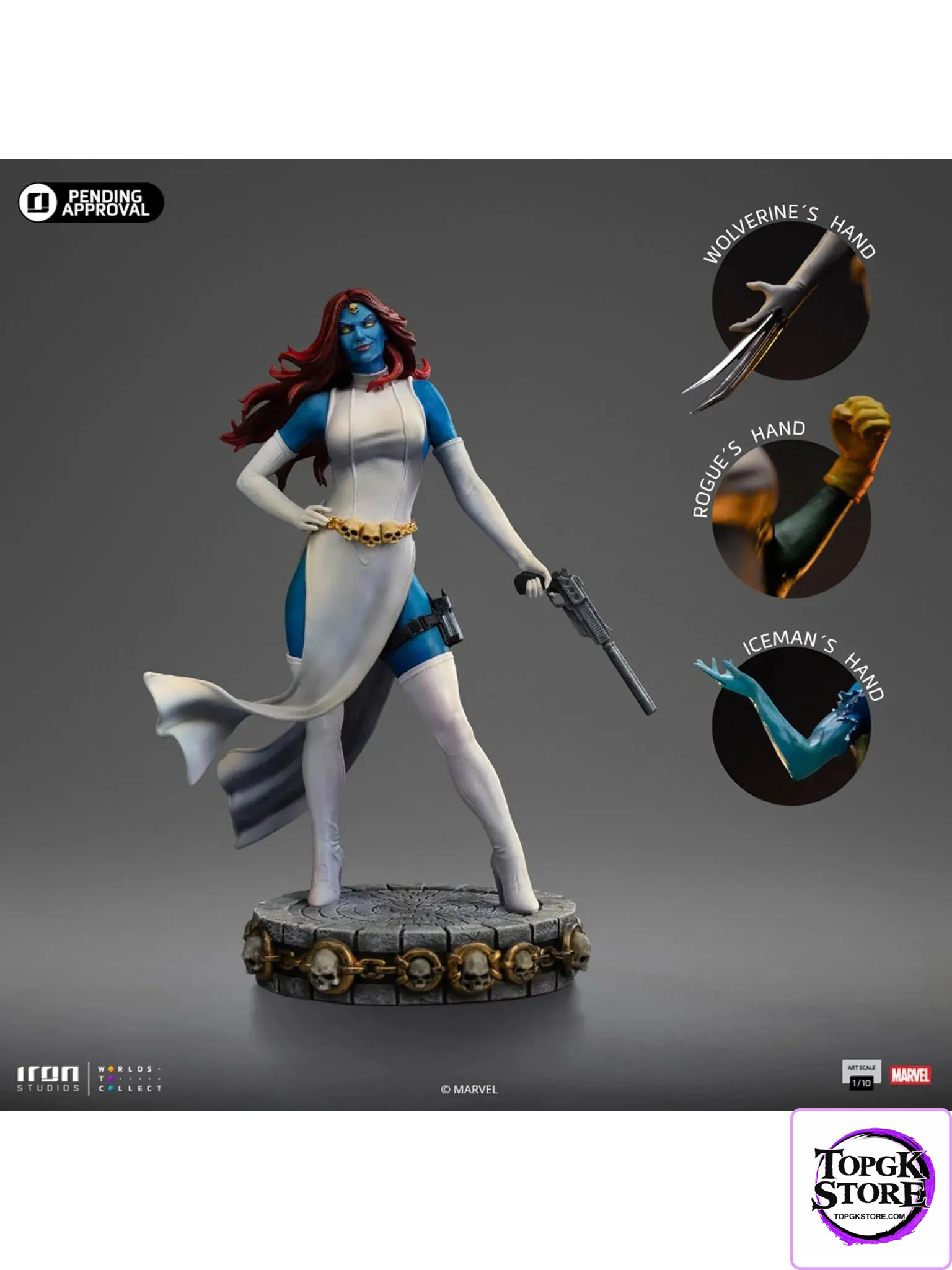 Iron Studio – Marvel Comics Statue Mystique Art Scale 1/10 (Licensed) - Photo 2 | TopGKStore