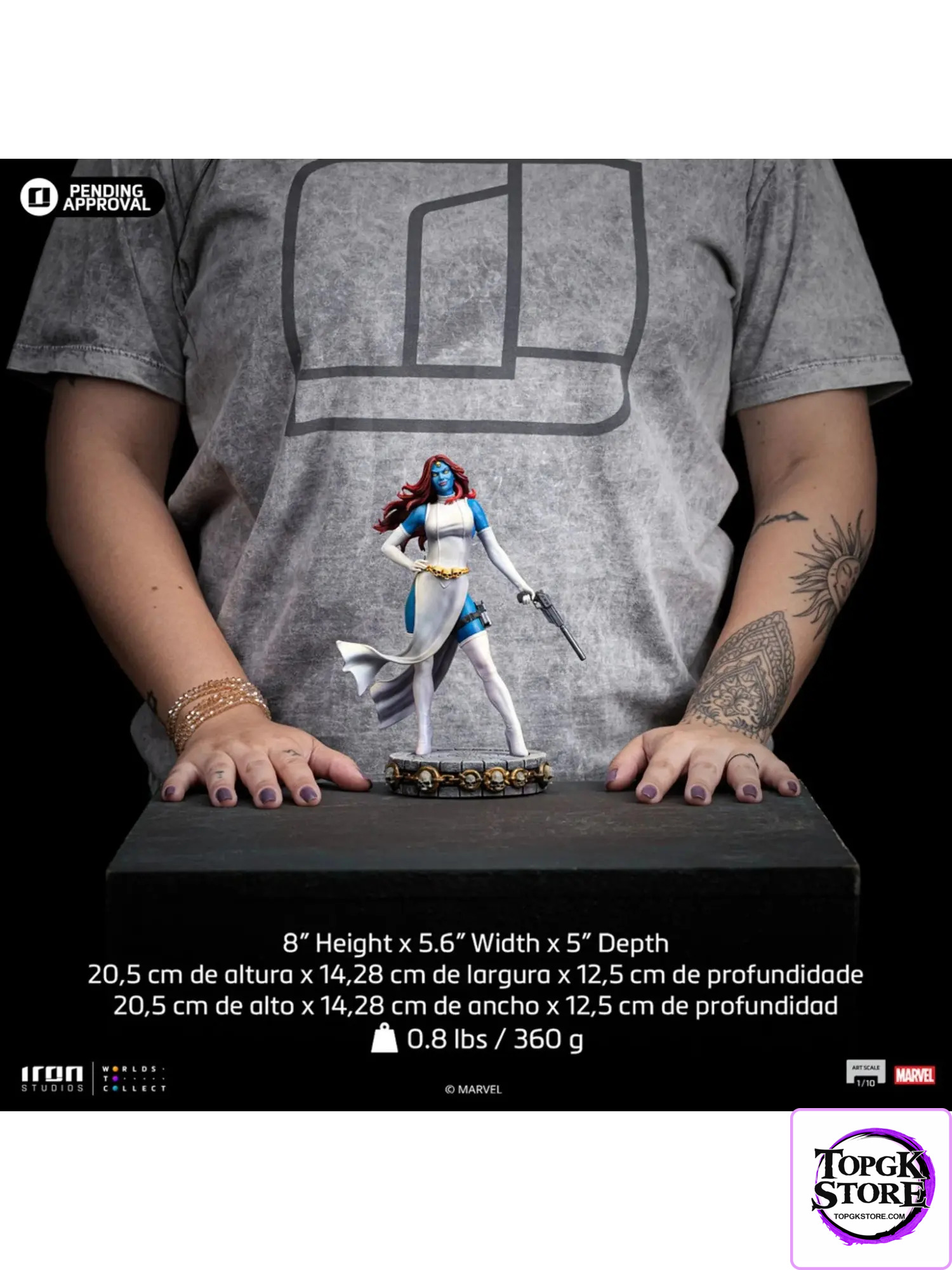 Iron Studio – Marvel Comics Statue Mystique Art Scale 1/10 (Licensed) - Photo 14 | TopGKStore