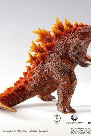 HIYA Studio – Stylist Series None Scale 8 Inch Godzilla King of the Monsters Burning Godzilla Exclusive PVC statue SSG0
