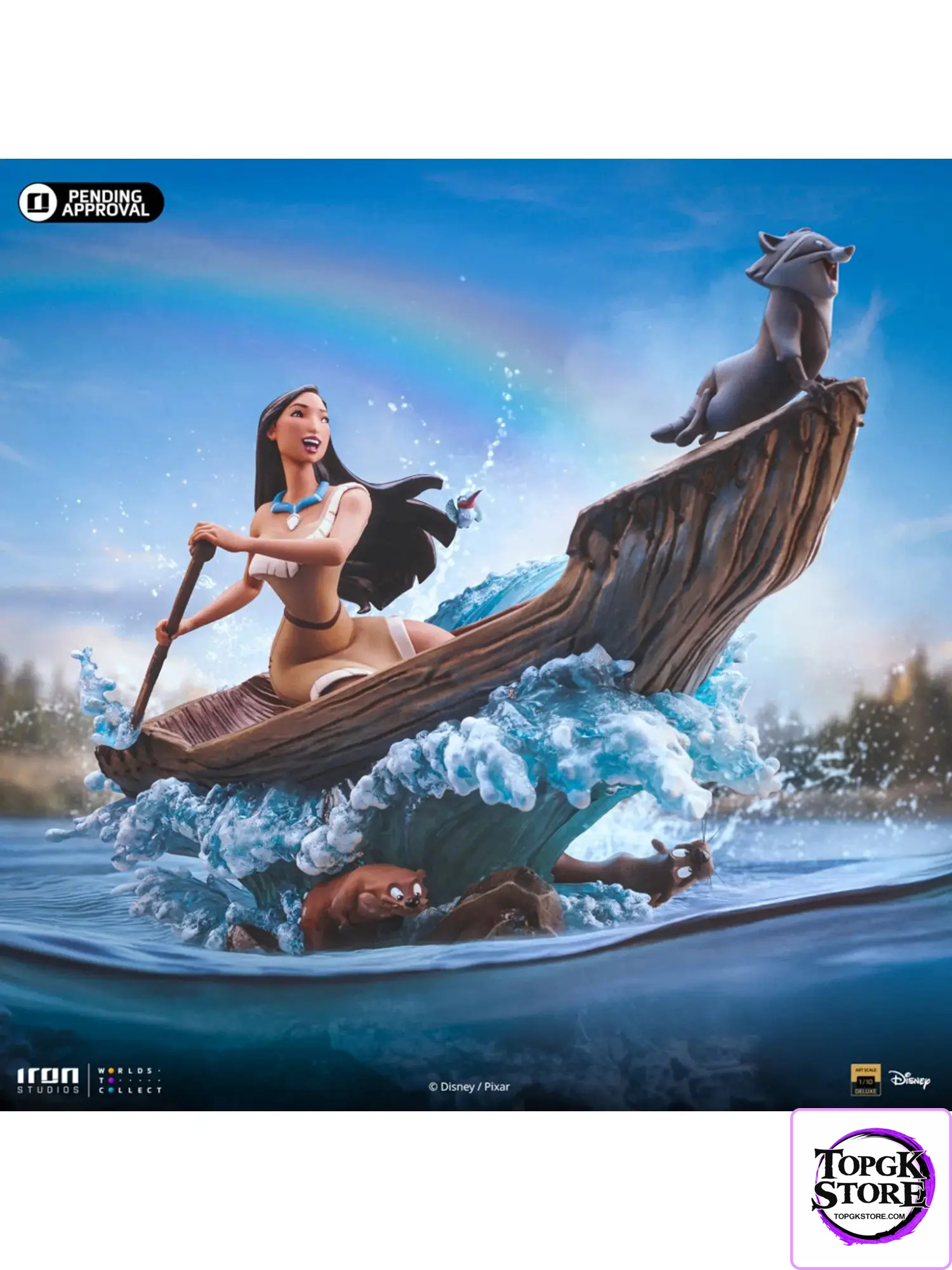 Iron Studio – Disney Clssics Art Scale 1/10 Statue Pocahontas (Licensed) - Photo 1 | TopGKStore