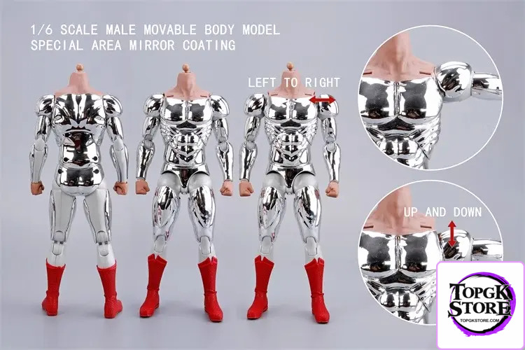 COMBA SUIT – DC SN01 1/6 Male Body and Clothes for Superman Without Head - Photo 10 | TopGKStore